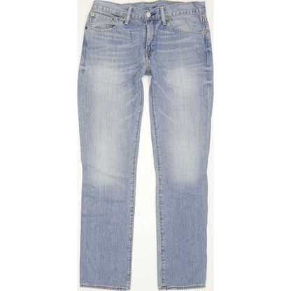 Levi's 511 Men Blue Straight Slim Jeans W33 L31