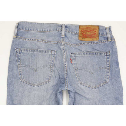 Levi's 511 Men Blue Straight Slim Jeans W33 L31