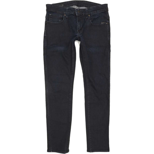 G-Star Revend Super Men Blue Tapered Slim Stretch Jeans W33 L30