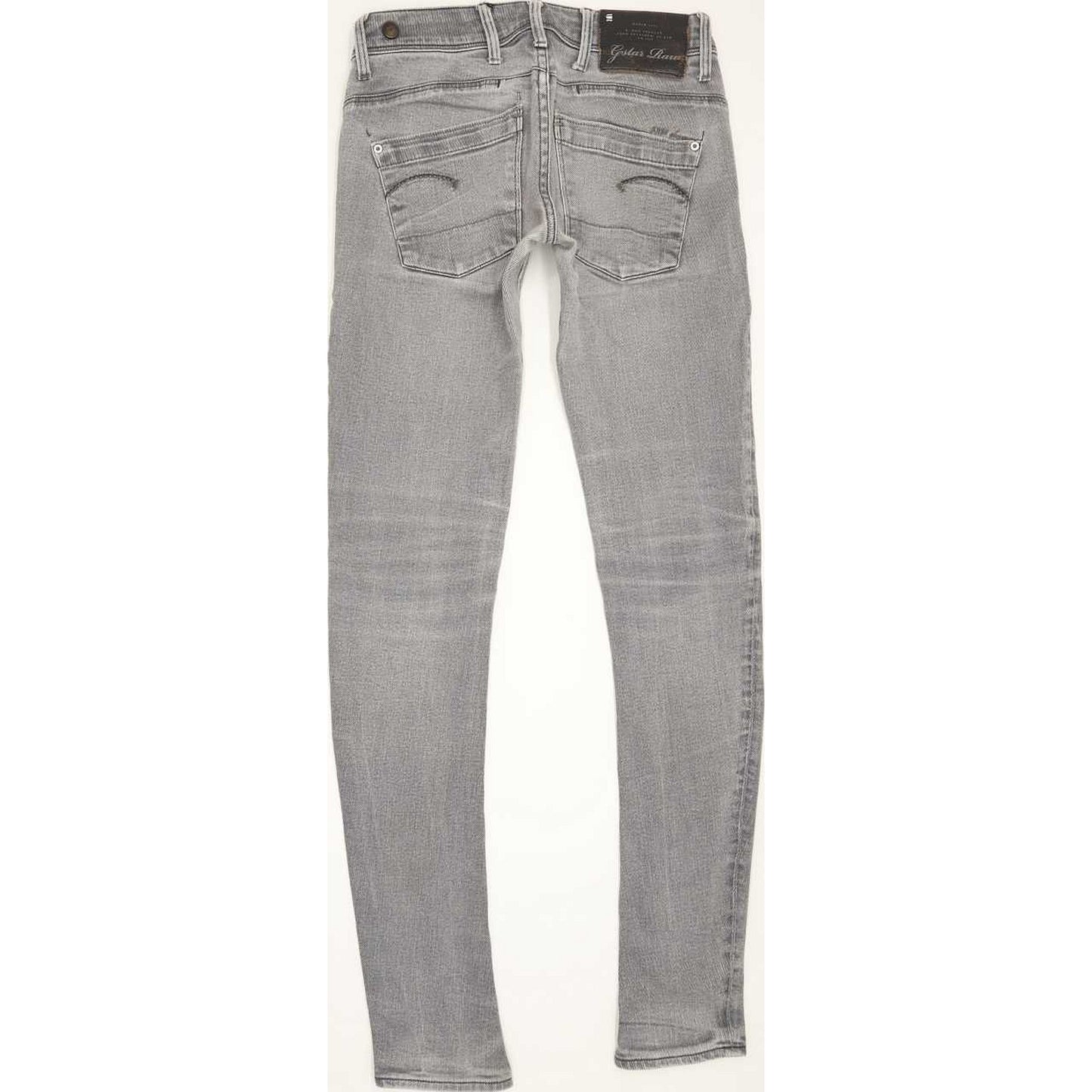 G-Star Low T Women Grey Skinny Slim Stretch Jeans W25 L32
