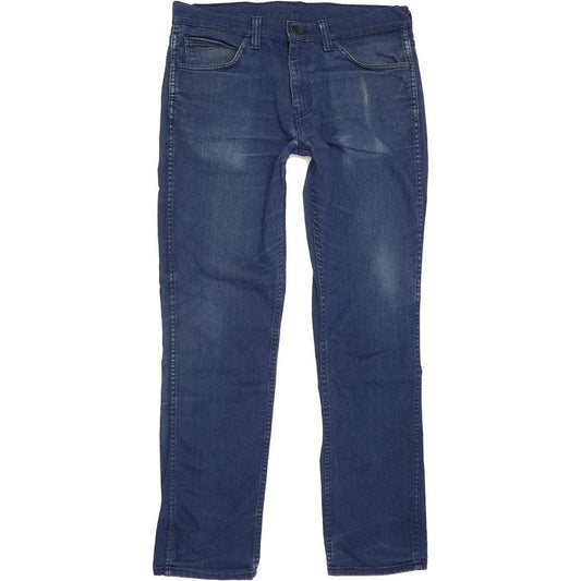 Levi's 511 Men Blue Straight Slim Stretch Jeans W33 L31