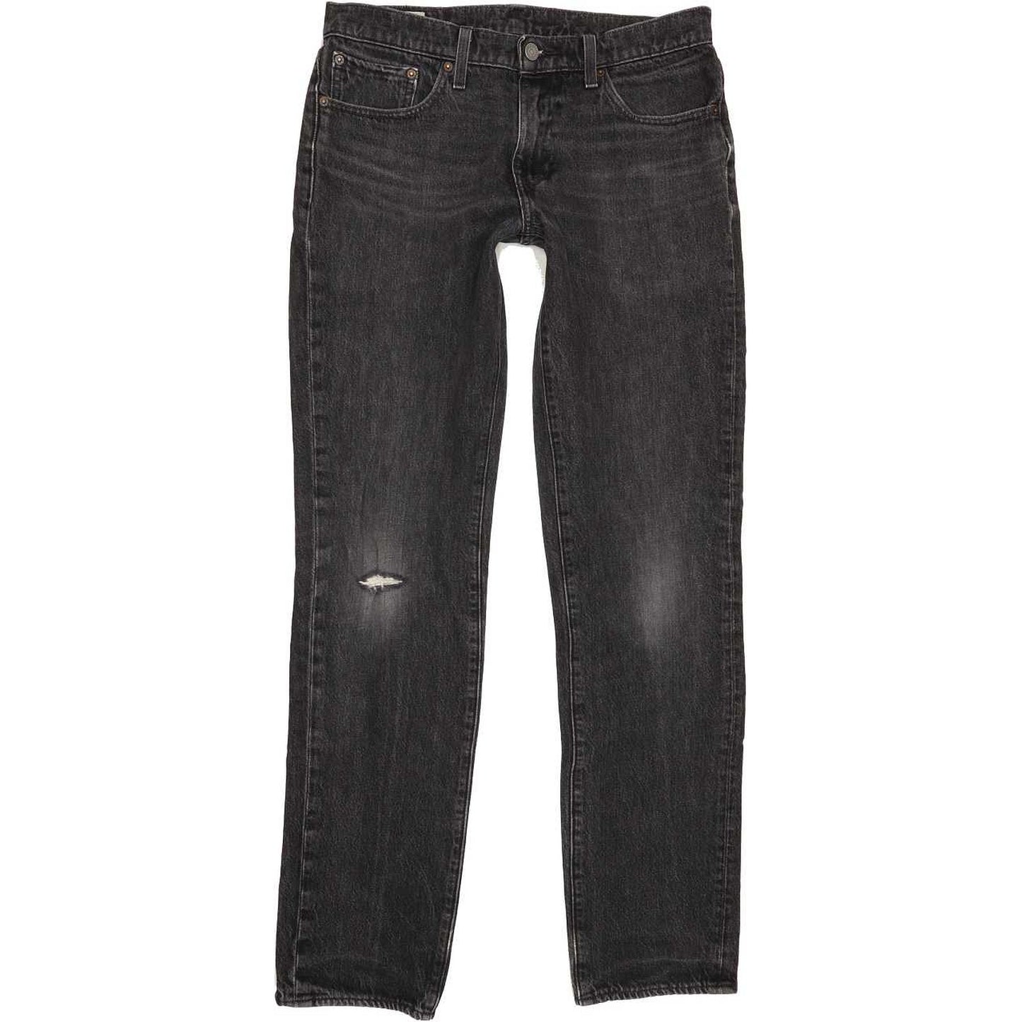 Levi's 511 Men Charcoal Straight Slim Stretch Jeans W32 L34