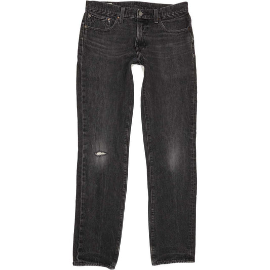 Levi's 511 Men Charcoal Straight Slim Stretch Jeans W32 L34