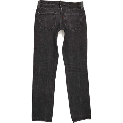 Levi's 511 Men Charcoal Straight Slim Stretch Jeans W32 L34