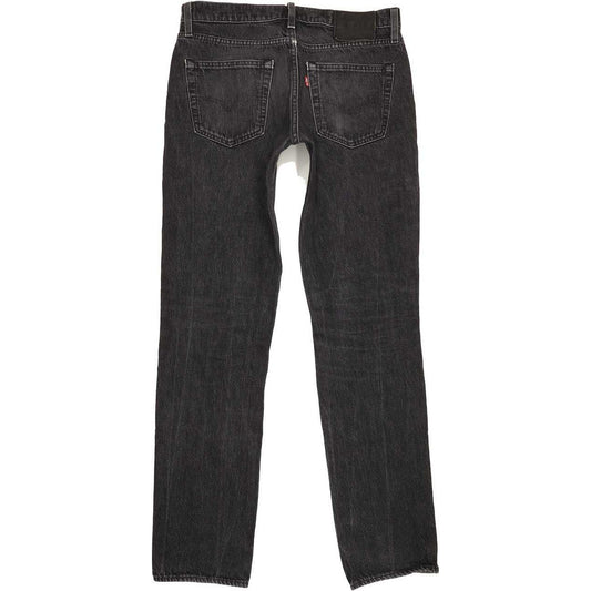 Levi's 511 Men Charcoal Straight Slim Stretch Jeans W32 L34