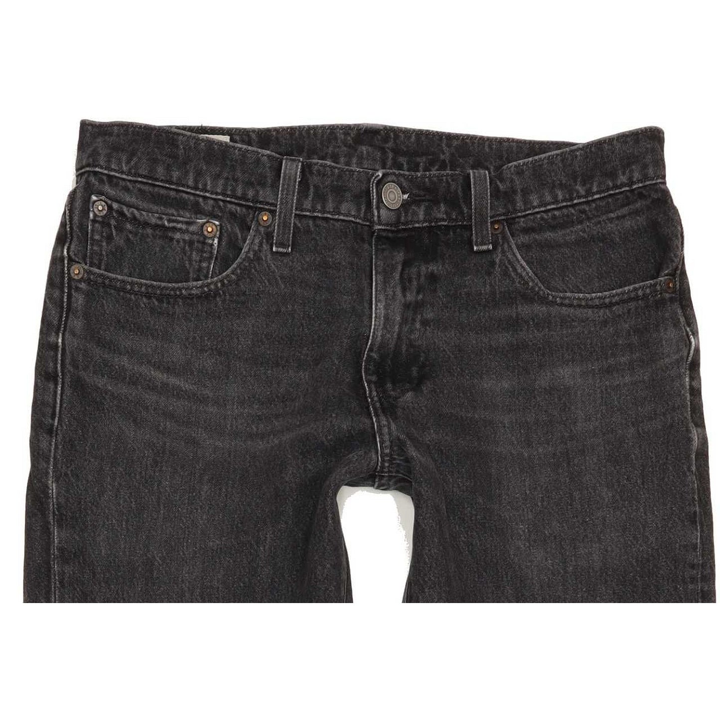 Levi's 511 Men Charcoal Straight Slim Stretch Jeans W32 L34