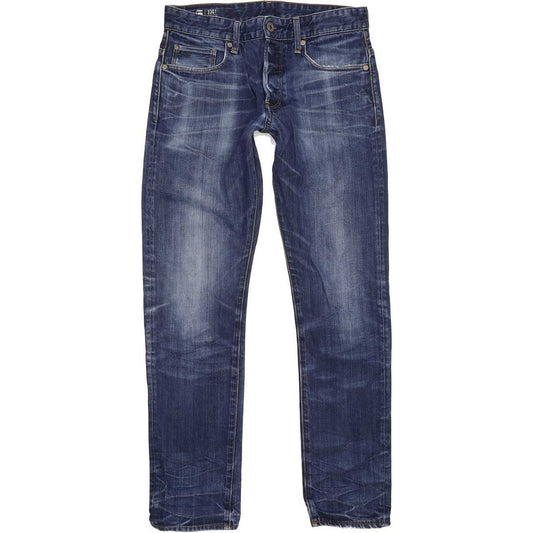 G-Star 3301 Men Blue Tapered Regular Jeans W31 L32
