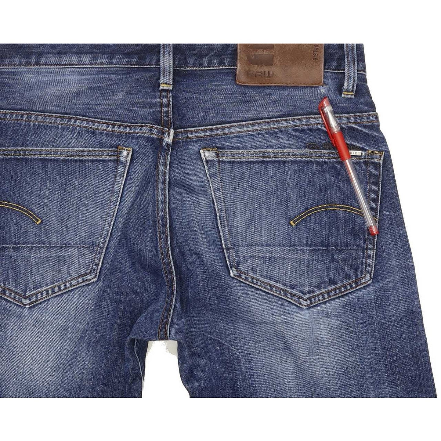 G-Star 3301 Men Blue Tapered Regular Jeans W31 L32