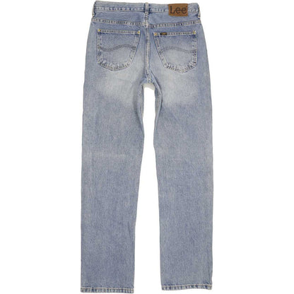 Lee Chicago Men Blue Straight Regular Jeans W31 L32
