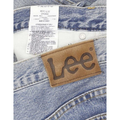 Lee Chicago Men Blue Straight Regular Jeans W31 L32