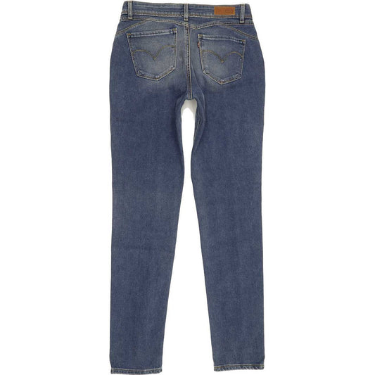 Levi's Demi Curve Women Blue Skinny Slim Stretch Jeans W28 L30