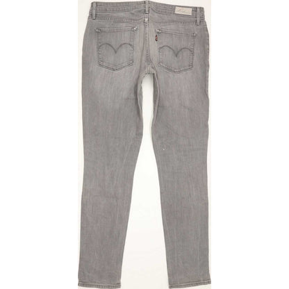 Levi's Demi Curve Women Grey Skinny Slim Stretch Jeans W30 L31