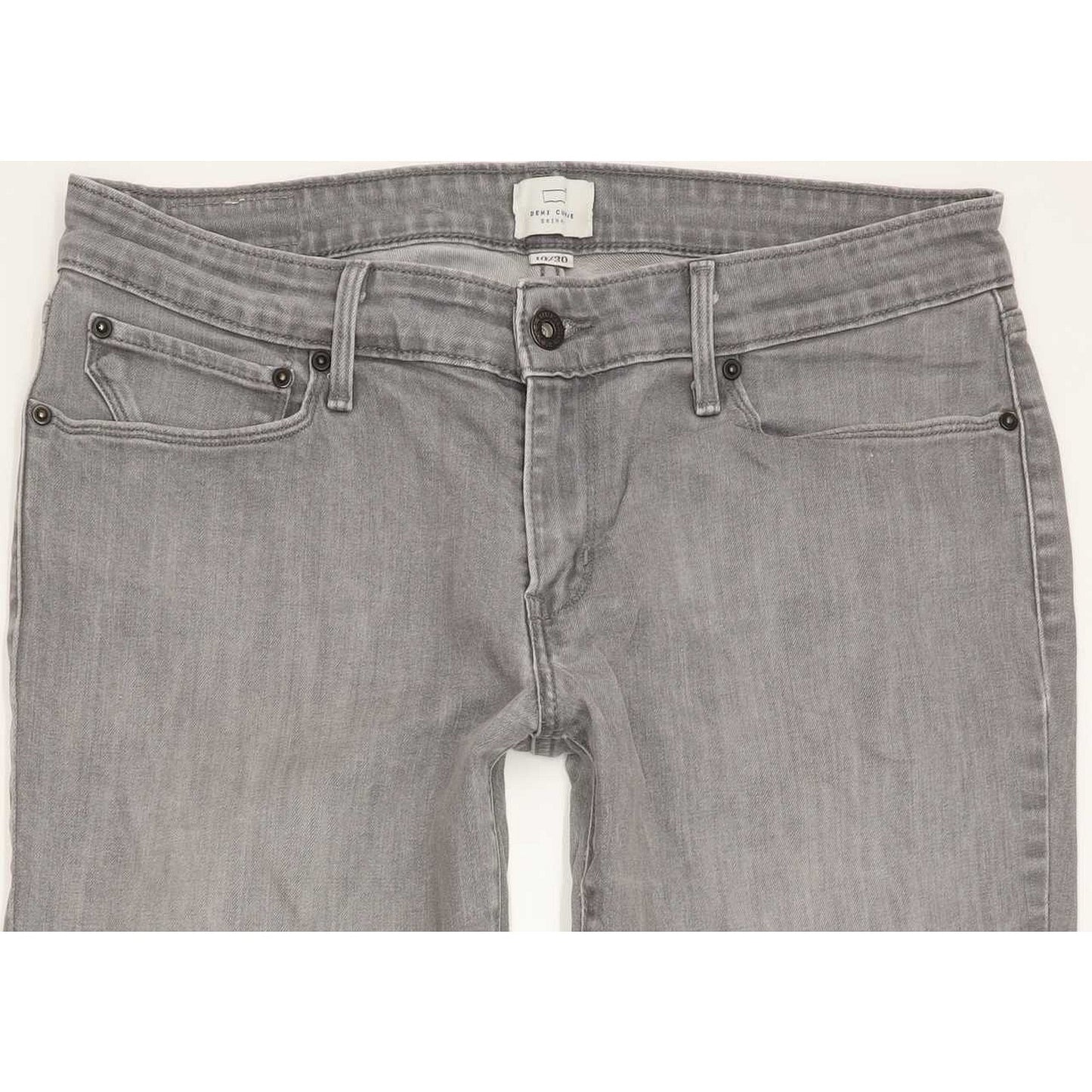Levi's Demi Curve Women Grey Skinny Slim Stretch Jeans W30 L31