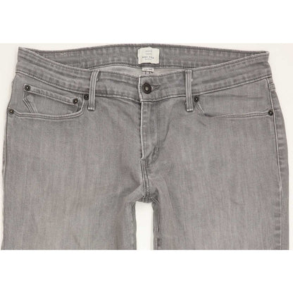 Levi's Demi Curve Women Grey Skinny Slim Stretch Jeans W30 L31