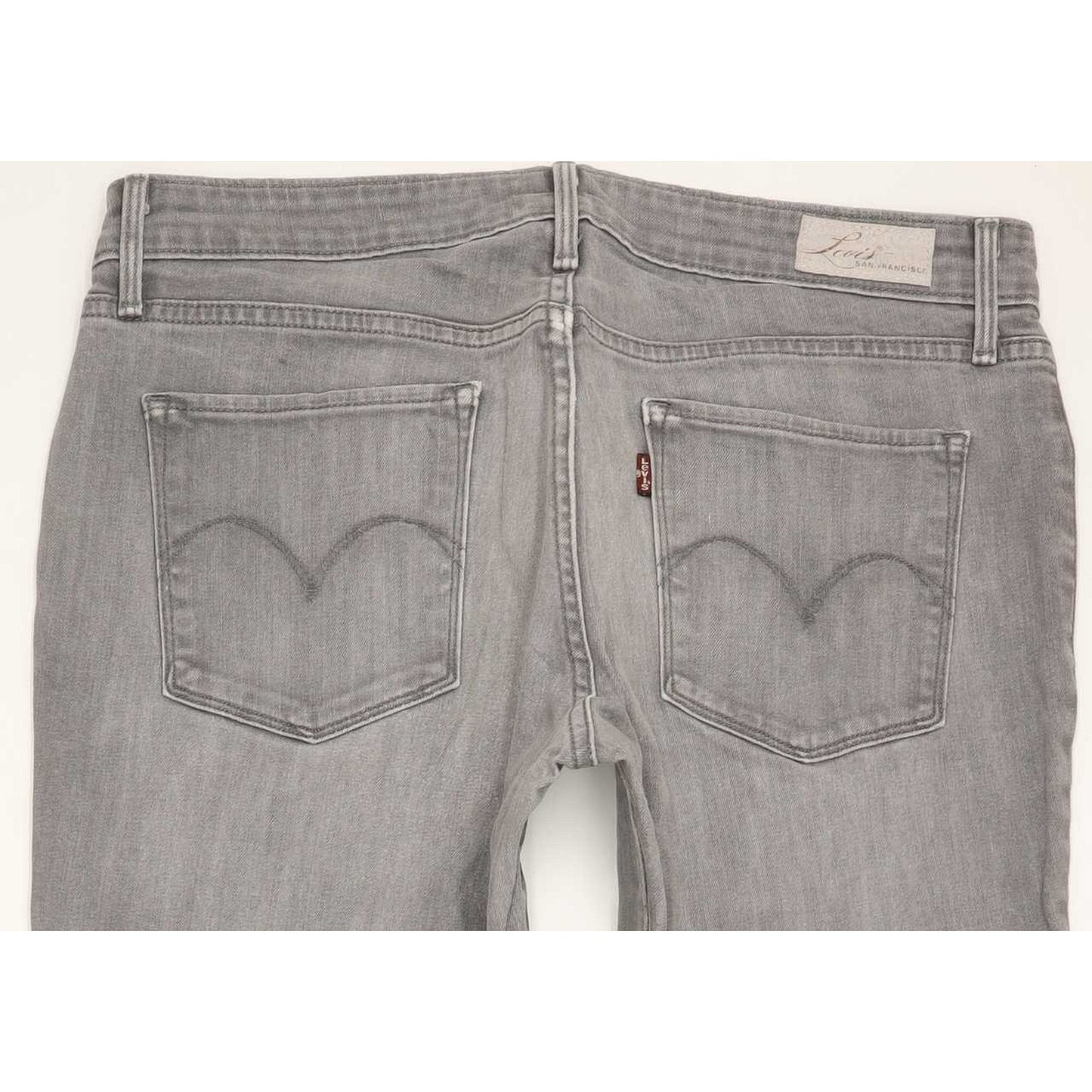Levi's Demi Curve Women Grey Skinny Slim Stretch Jeans W30 L31
