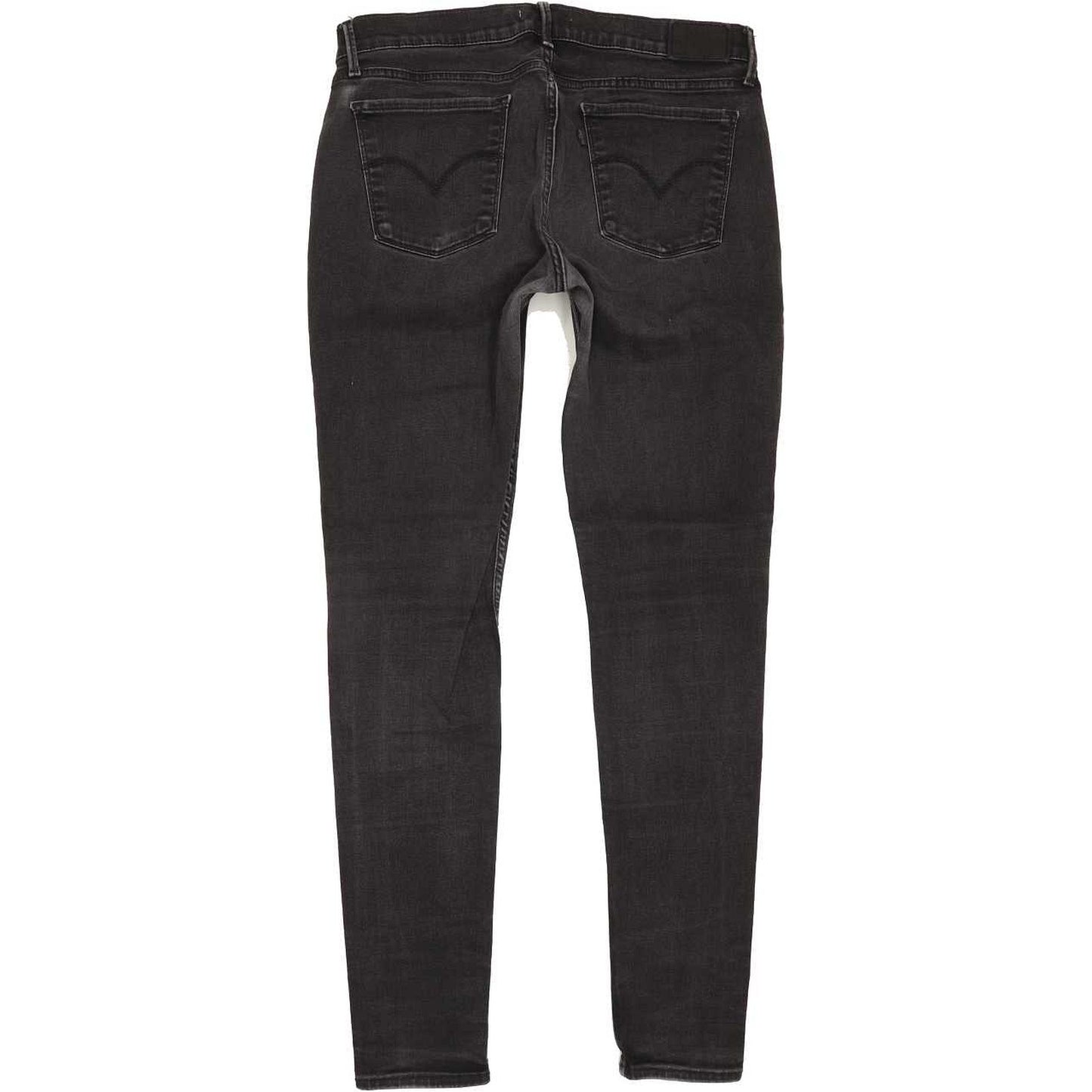 Levi's 710 Super Women Charcoal Skinny Slim Stretch Jeans W32 L31