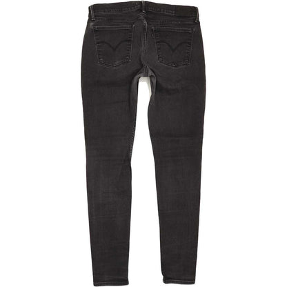 Levi's 710 Super Women Charcoal Skinny Slim Stretch Jeans W32 L31