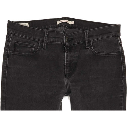 Levi's 710 Super Women Charcoal Skinny Slim Stretch Jeans W32 L31