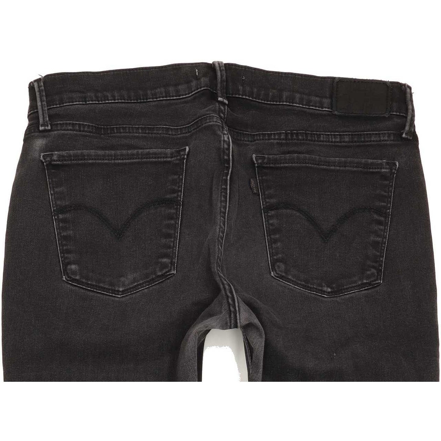 Levi's 710 Super Women Charcoal Skinny Slim Stretch Jeans W32 L31