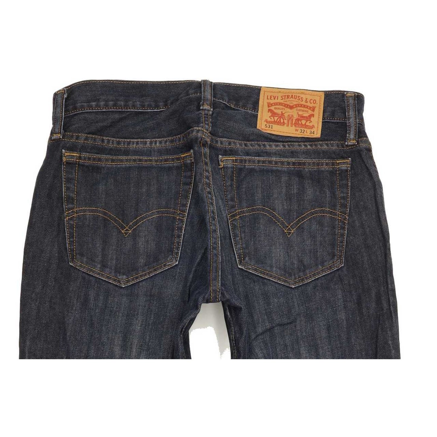 Levi's 531 Men Blue Straight Regular Jeans W32 L28