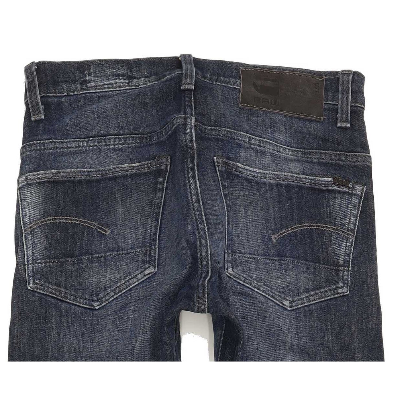 G-Star 3301 Men Blue Straight Slim Stretch Jeans W30 L29