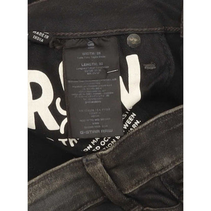 G-Star 5620 Rfto Mid Women Charcoal Skinny Slim Stretch Jeans W28 L32