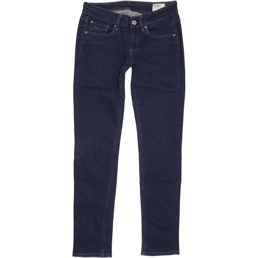 G-Star 3301 Contour Women Blue Skinny Slim Stretch Jeans W28 L29