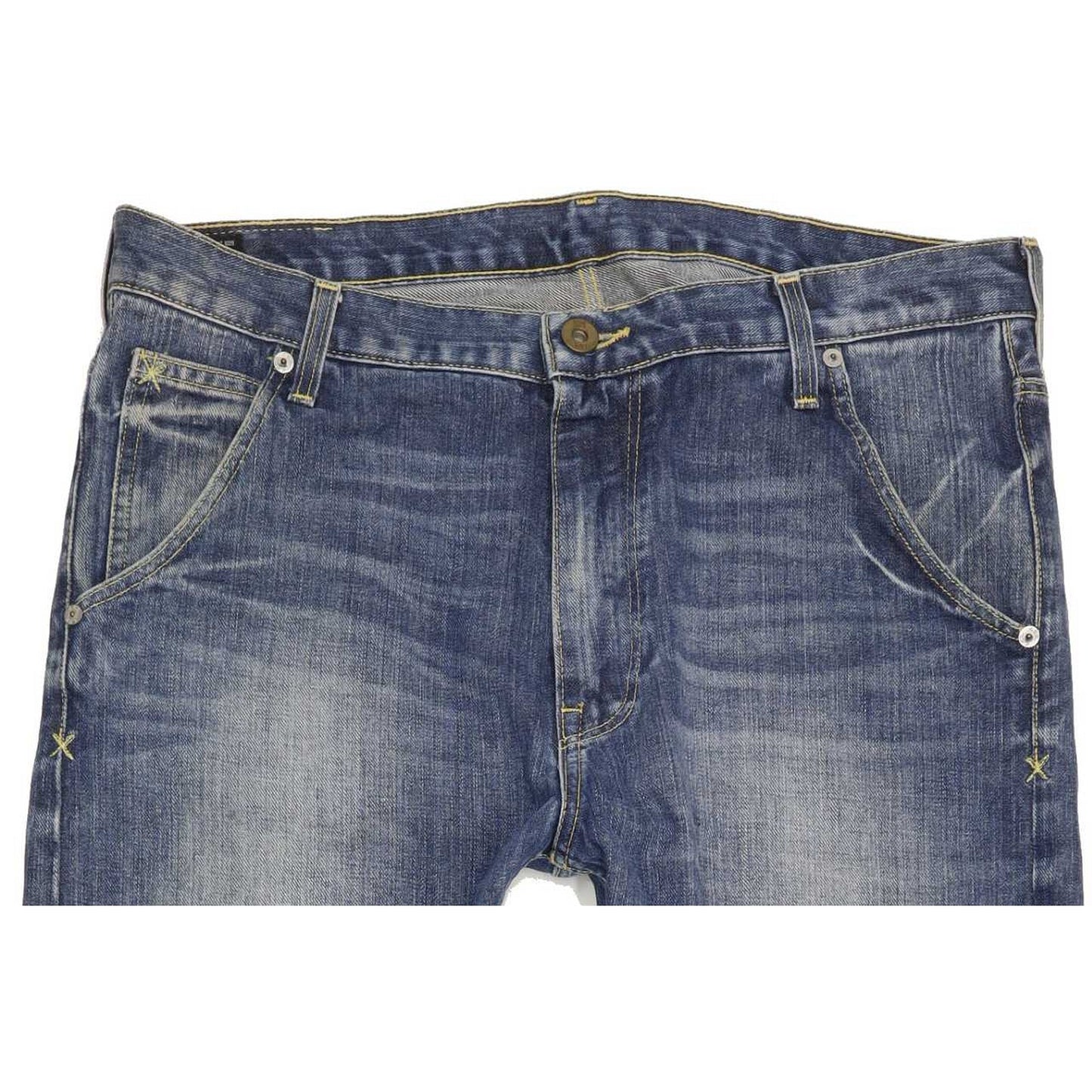 Lee Slicker Men Blue Straight Regular Jeans W34 L32