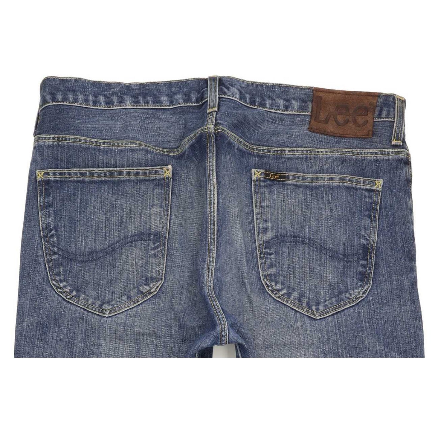 Lee Slicker Men Blue Straight Regular Jeans W34 L32