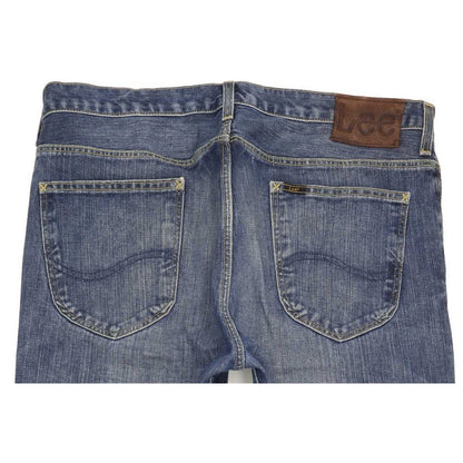 Lee Slicker Men Blue Straight Regular Jeans W34 L32