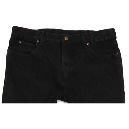 Lee Portland Men Black Straight Regular Jeans W36 L32