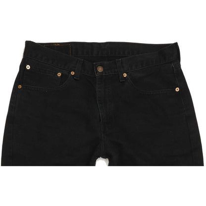 Levi's 751 Men Black Straight Regular Jeans W33 L31