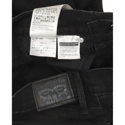 Levi's Slimming Women Black Straight Slim Stretch Jeans W25 L31