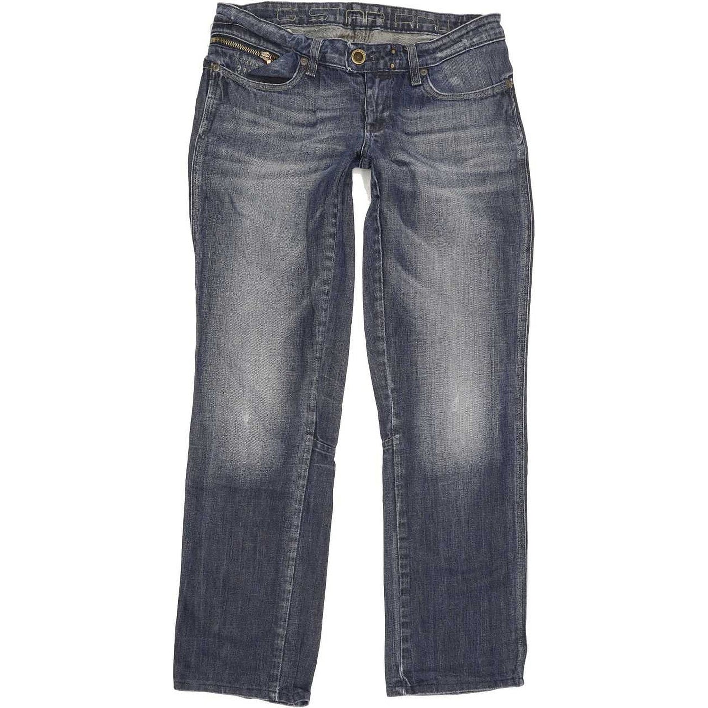 G-Star Spark Women Blue Straight Slim Jeans W29 L28
