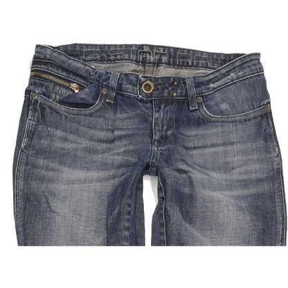 G-Star Spark Women Blue Straight Slim Jeans W29 L28
