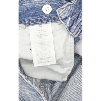 G-Star Lynn Mid Women Blue Skinny Slim Stretch Jeans W26 L28