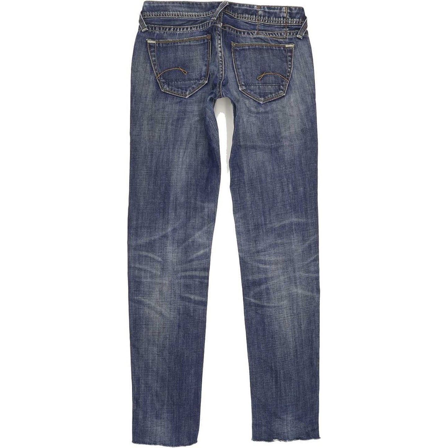 G-Star Core Women Blue Straight Slim Jeans W26 L30