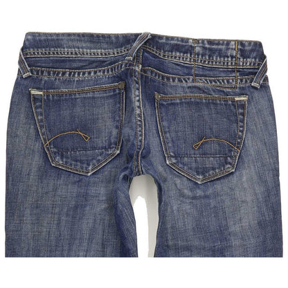 G-Star Core Women Blue Straight Slim Jeans W26 L30
