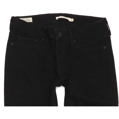 Levi's 711 Women Black Skinny Slim Jeans W28 L29