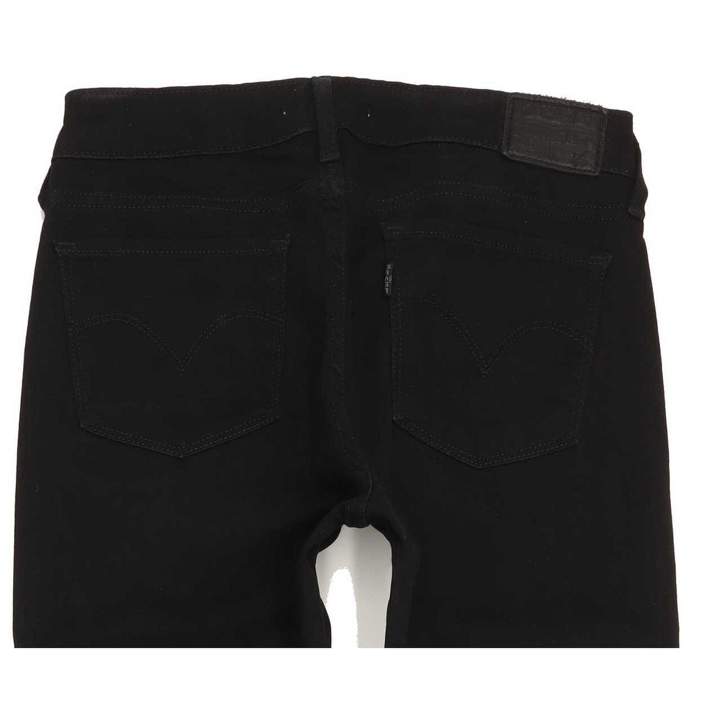 Levi's 711 Women Black Skinny Slim Jeans W28 L29