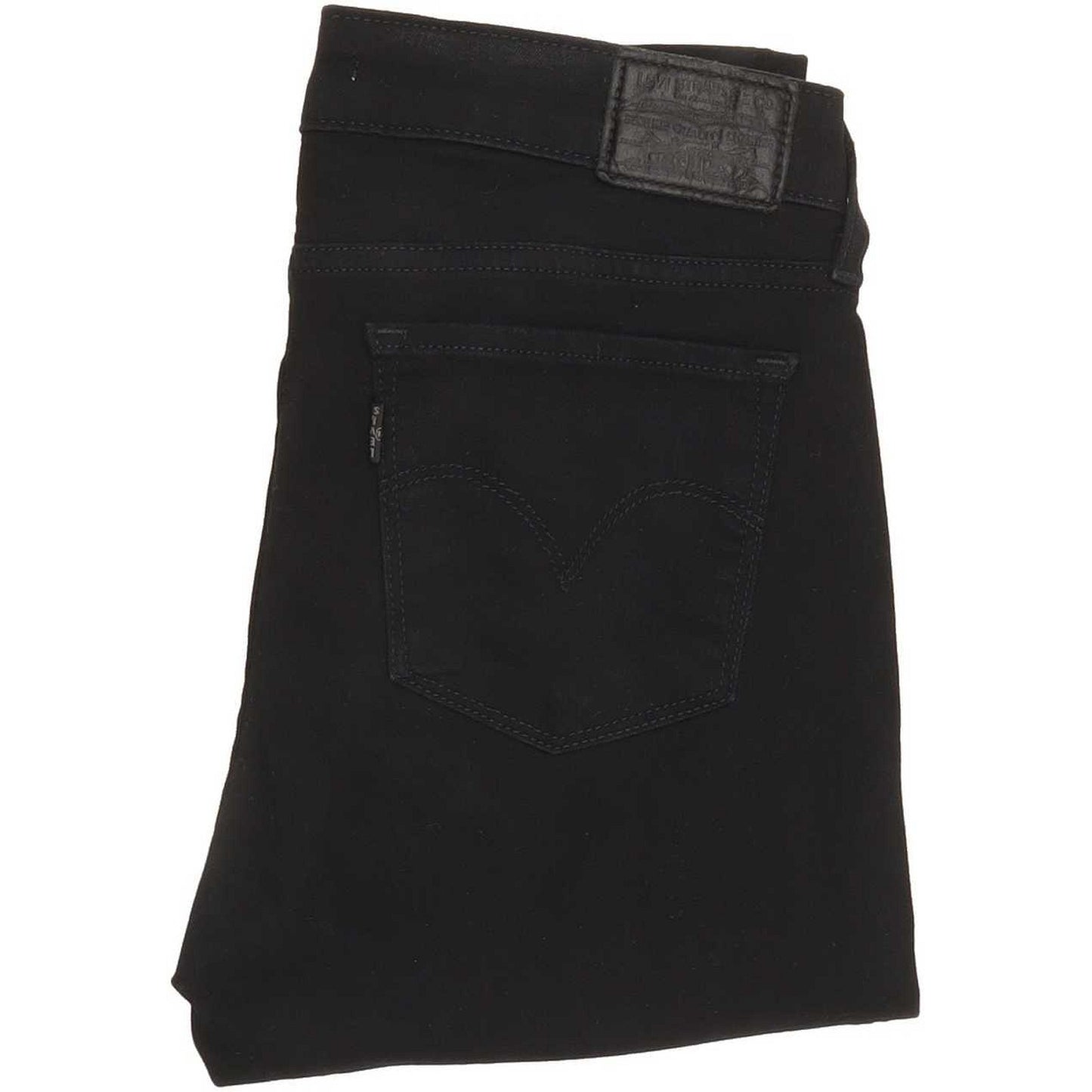 Levi's 711 Women Black Skinny Slim Jeans W28 L29