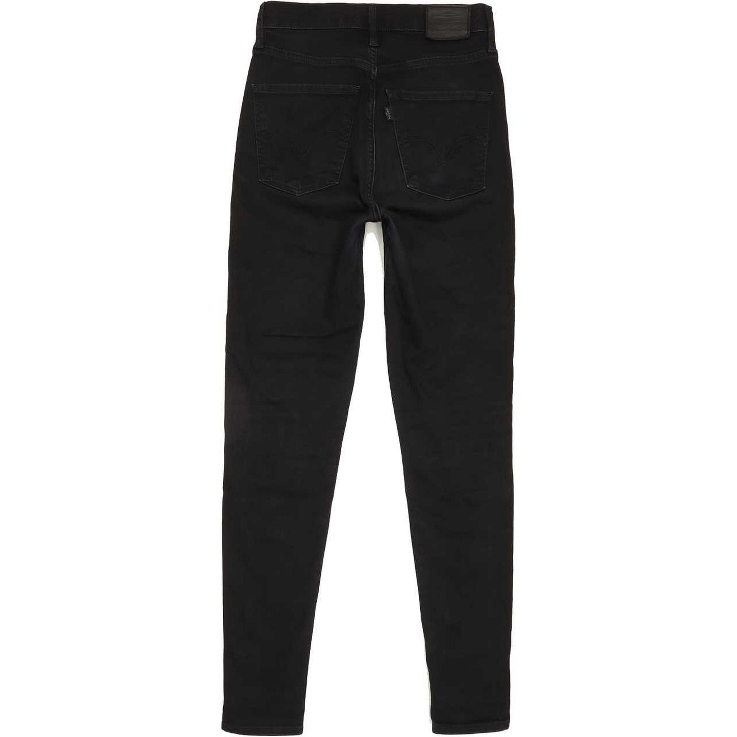 Levi's Mile High Rise Black Skinny Stretch Jeans High Waisted W28 L30