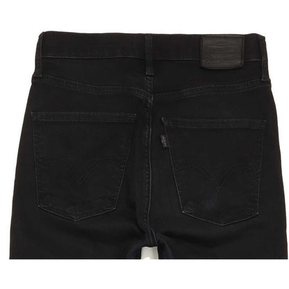 Levi's Mile High Rise Black Skinny Stretch Jeans High Waisted W28 L30
