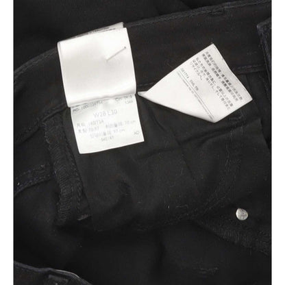Levi's Mile High Rise Black Skinny Stretch Jeans High Waisted W28 L30