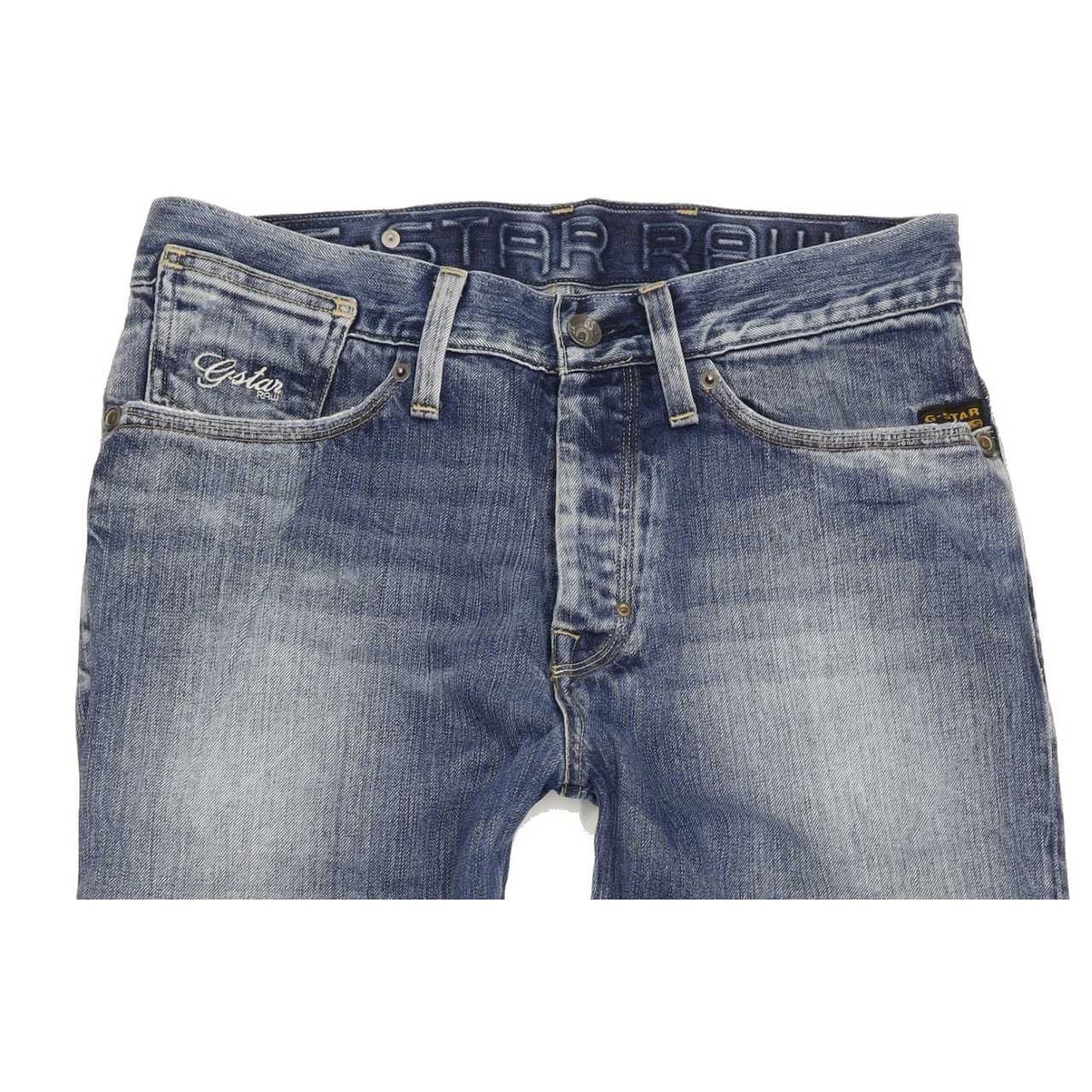 G-Star Coder Men Blue Straight Regular Jeans W31 L34