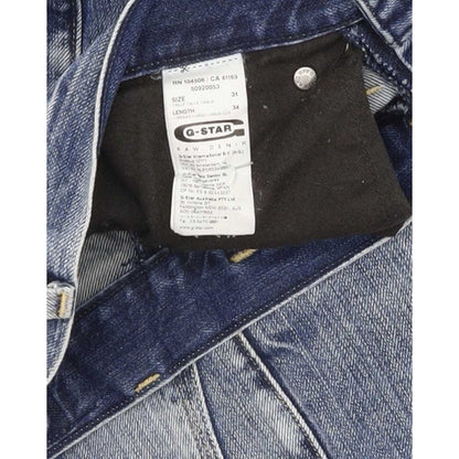 G-Star Coder Men Blue Straight Regular Jeans W31 L34