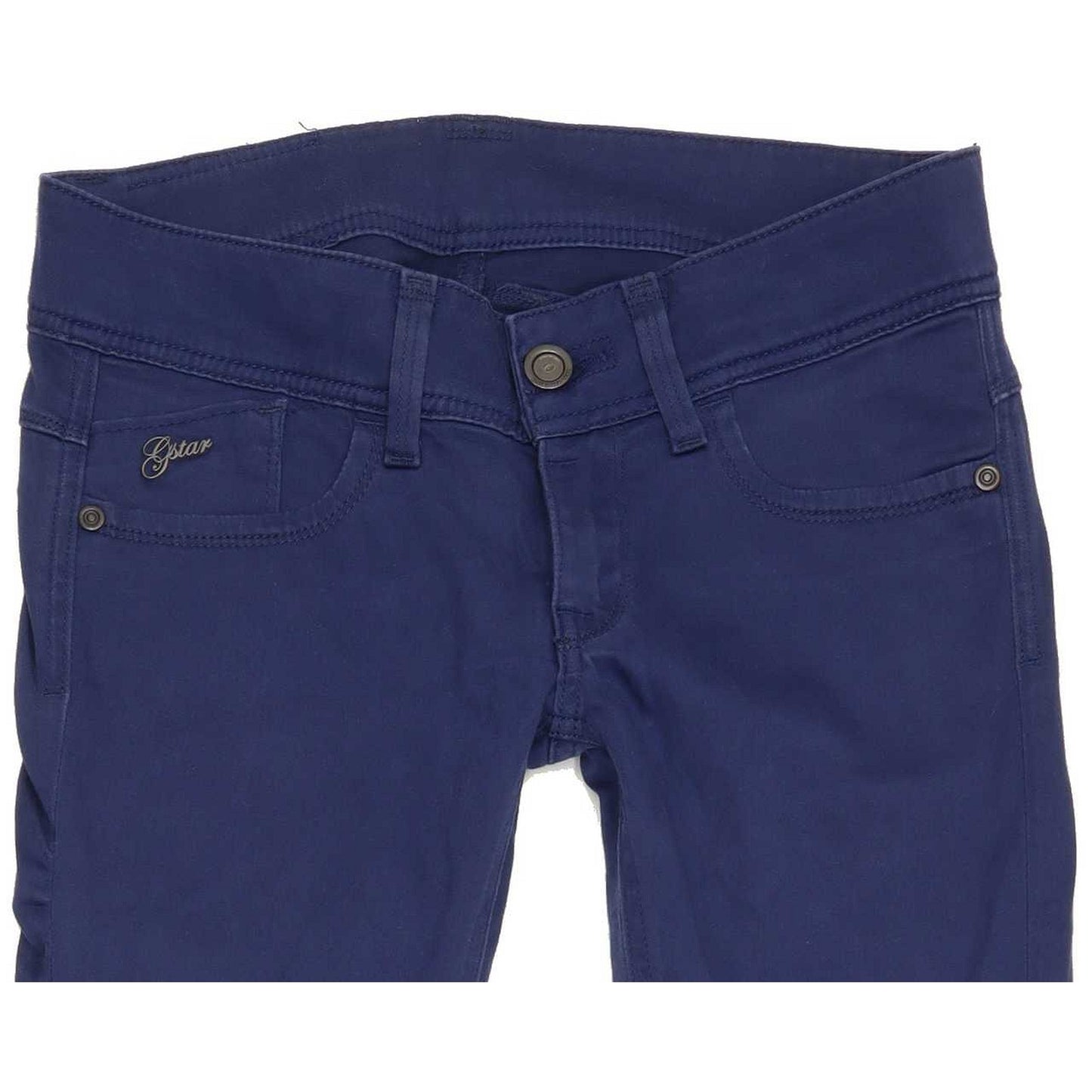 G-Star Lynn Women Blue Skinny Slim Stretch Jeans W26 L30