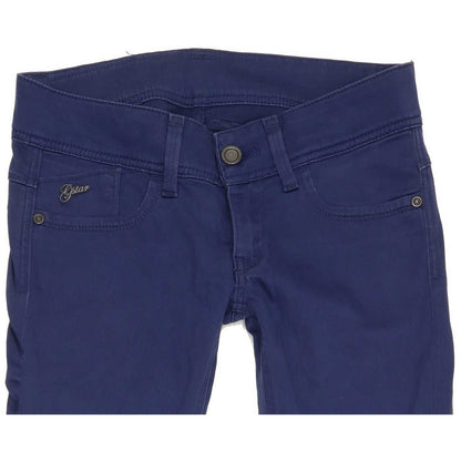 G-Star Lynn Women Blue Skinny Slim Stretch Jeans W26 L30