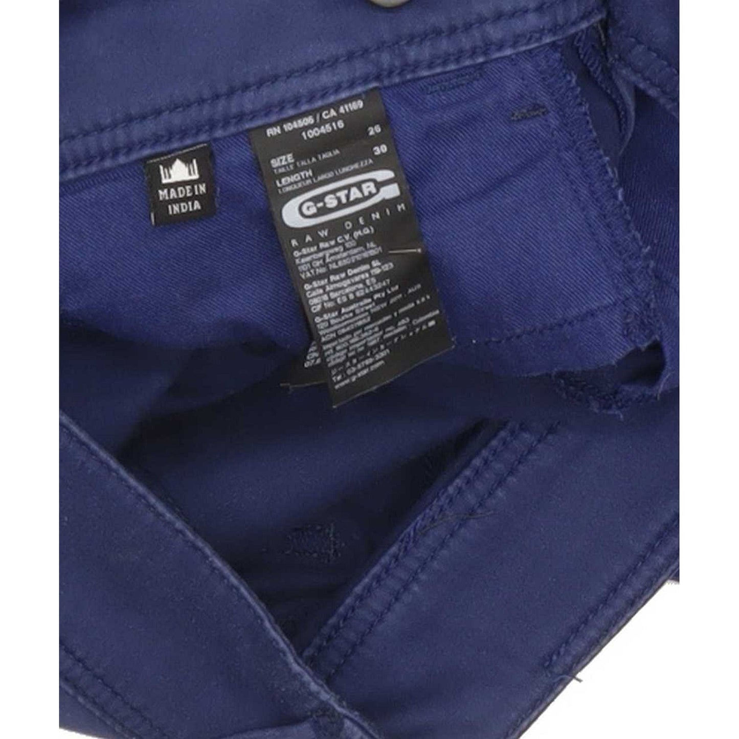 G-Star Lynn Women Blue Skinny Slim Stretch Jeans W26 L30