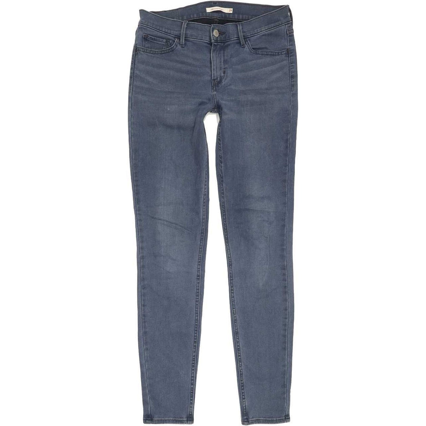 Levi's 710 Super Women Blue Skinny Slim Stretch Jeans W29 L30
